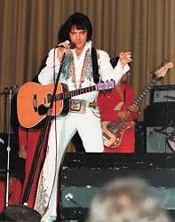 Elvis in 1977