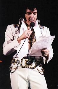 Elvis in 1977